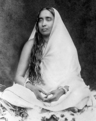 Sri Sarada Devi at the age of forty-five, November 1898