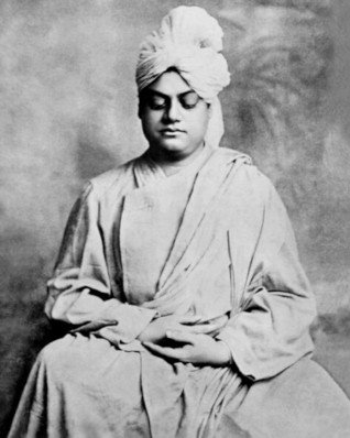 Swami Vivekananda in meditation December, 1896